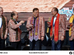 Uggah Ngenataika Pengaga Ati, Terima Kasih Ngagai Semua Piak Ngemujurka Pengerami Gawai Dayak 2026