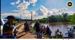 Siku lelaki dikeirauka lemas pengudah perau karam ba sungai Banting, Lingga