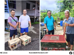 Palan Servis ADUN Machan Ngenataika Bantu Pemidang Ngagai Dua Ruang Bilik