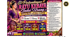 Pekit Ratu Kebaya Indai Orang beserimbai enggau pengawa Ngiling Tikai Gawai Dayak 2026 dibuka ngagai penyereta
