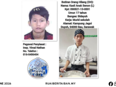 Nembiak OKU Diripotka Lenyau Kenyau ari 1 Jun, Mensia Mayuh Dipinta Nulung Ngiga Kasli Anak Senon