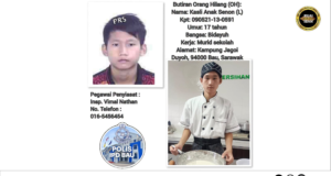Nembiak OKU Diripotka Lenyau Kenyau ari 1 Jun, Mensia Mayuh Dipinta Nulung Ngiga Kasli Anak Senon