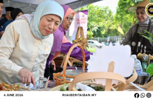 Program “Menua Sihat, Komuniti Sejahtera” Ngenegapka Pengelantang Orang Tuai Di Kampung Telaga Air