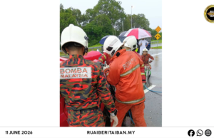 Siku bebadi nyawa, siku bakal ba penusah bebadi jalai alun semak P-Turn Skrang,