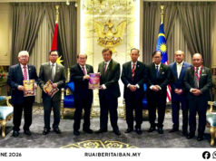 Komiti Besai Pengerami Gawai Dayak Sarawak 2026, nemuai basa ngagai Premier Sarawak