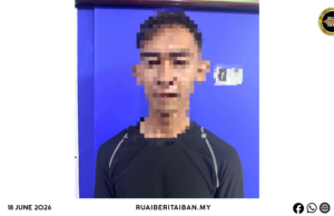 Lelaki Dipelabaka Nyerungkai Kedai Makai Di Tan Polis Miri