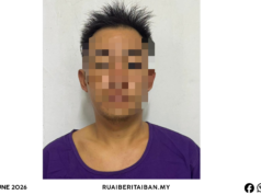 Lelaki Dipebala Enchuri Kerita Enggau Buah Sawit Udah Ditan, Positif Dadah