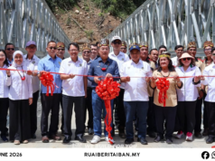 Jematan Bailey Sungai Baleh Ngenegapka Rentayan Penyambung Long Banga–Bario