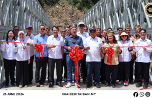 Jematan Bailey Sungai Baleh Ngenegapka Rentayan Penyambung Long Banga–Bario