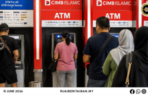 Ngeluarka Duit Tunai Nadai Dicaj RM1 ba Semua ATM Bank Berengkah 1 Julai 2019