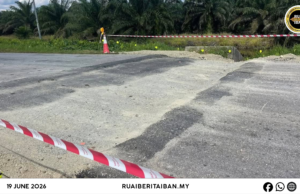 Tanah Tengkerap Ditemu Ba Jalai Sibu–Tanjung Manis, Penguna Jalai Alun Dilalau Bejimat
