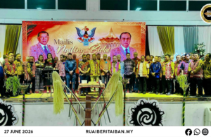 Pengerami Ngiling Bidai 2026 ba Sarikei, nyaga pesaka enggau negapka kaul komuniti