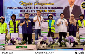 Program MyLisin Mantu Raban B40 Ngempu Lisin Entas, Negapka Pengelikun Jalai Alun