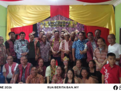Program ngabang Gawai Dayak ngedutka kaul antara ketuai enggau rayat