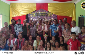 Program ngabang Gawai Dayak ngedutka kaul antara ketuai enggau rayat