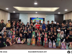 AZAM Bebendar Deka Ngasilka Nembiak Bepenau enggau Ejen Ubah Ungkup Jemah Ila