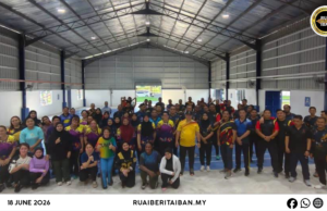 Program Zumba PERKIP IPD Meradong Meransang Budaya Pengidup Bepengerai