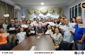 RM350,000 MRP Diagih Ngagai 35 Organisasyen Enggau Rumah Sembiang ba Parliman Serian