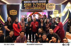 Direktor JKR Sarawak Ngemeratka DNA Organisasyen Nyadi Pelasar Raban Pengereja Pengawa