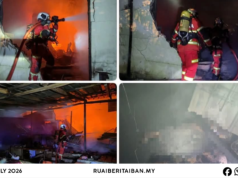 Anak bebadi, indai betu ba penusah angus di Serian
