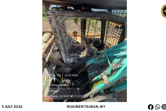 Kubi diempu sebuah kompeni angus ba Sungai Asap
