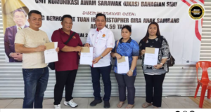 13 iku nembiak nerima bantu pelajar ari Gira, negapka agenda pemansang modal mensia