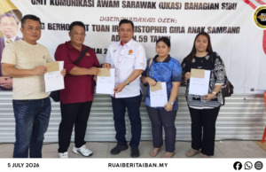13 iku nembiak nerima bantu pelajar ari Gira, negapka agenda pemansang modal mensia
