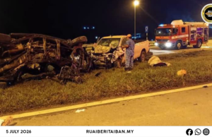 Tiga iku bebadi, siku bakal ba penusah aksiden ba jalai alun