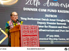 RM565 juta udah diungkupka ngagai UNIFOR dikena nyukung 2,640 projek rumah sembiang di Sarawak