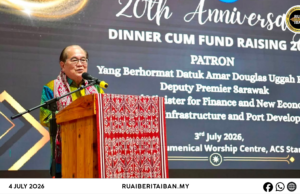 RM565 juta udah diungkupka ngagai UNIFOR dikena nyukung 2,640 projek rumah sembiang di Sarawak